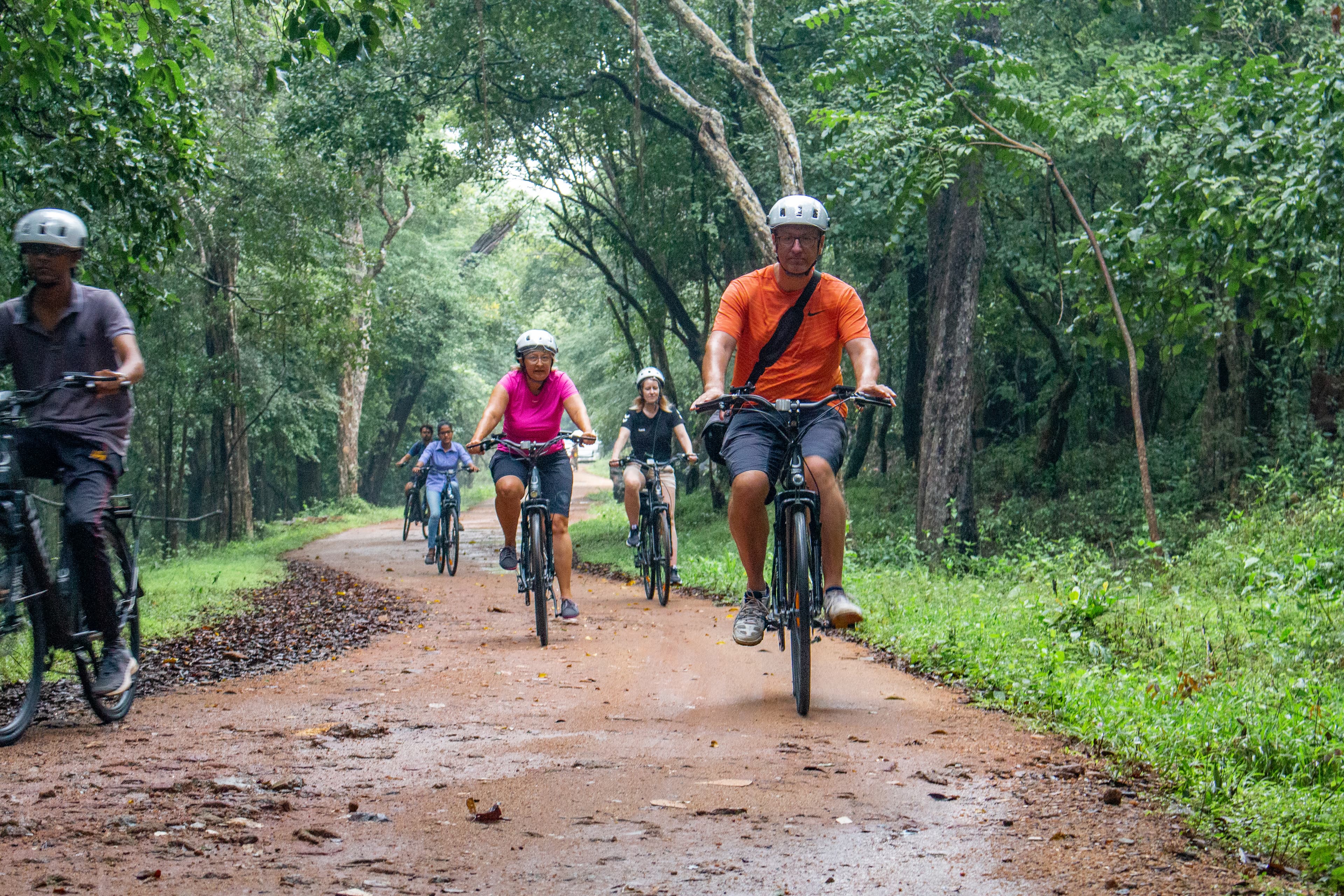 Exploring Sigiriya by e-bike