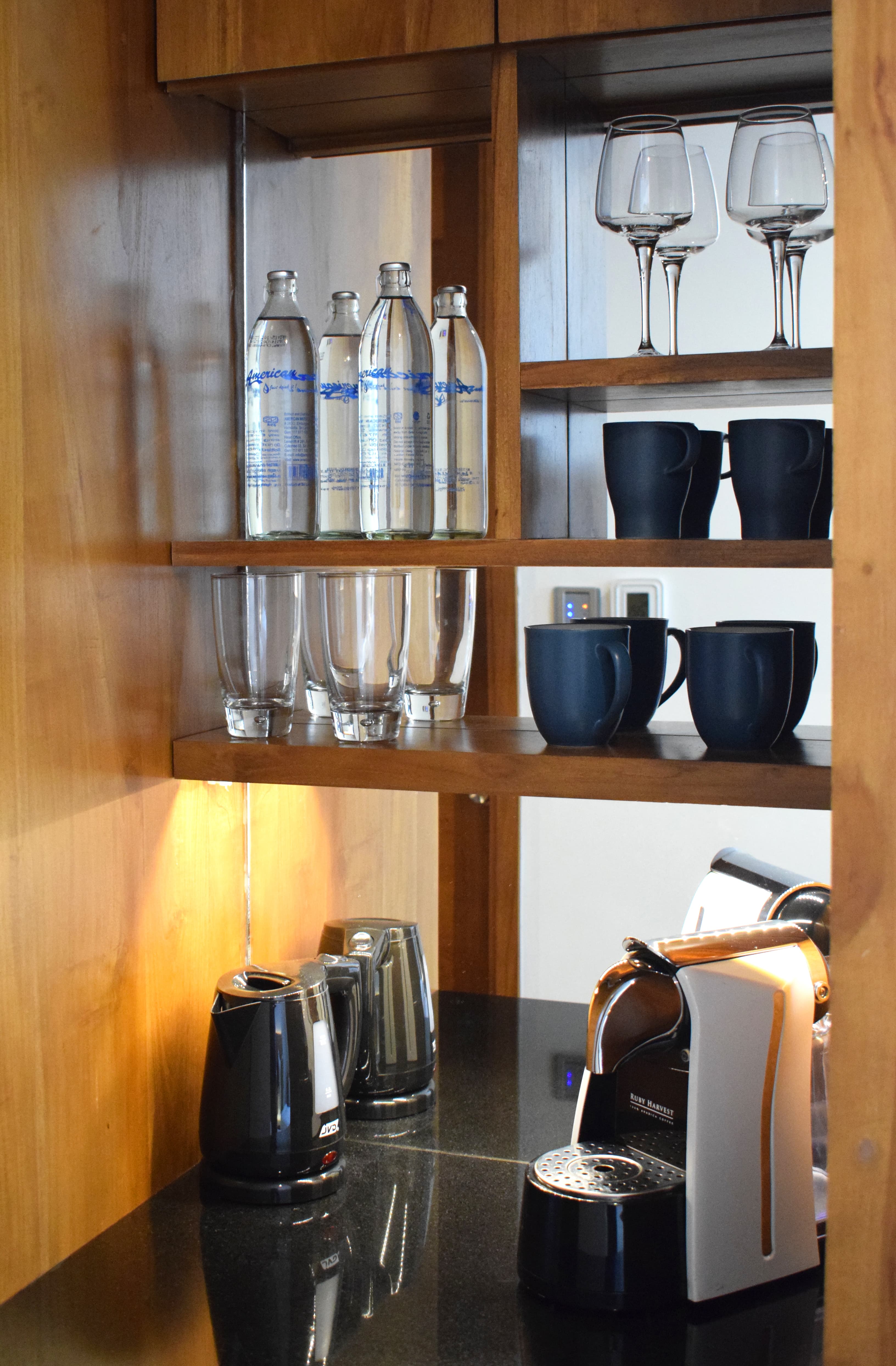 A look inside the hotel lounge