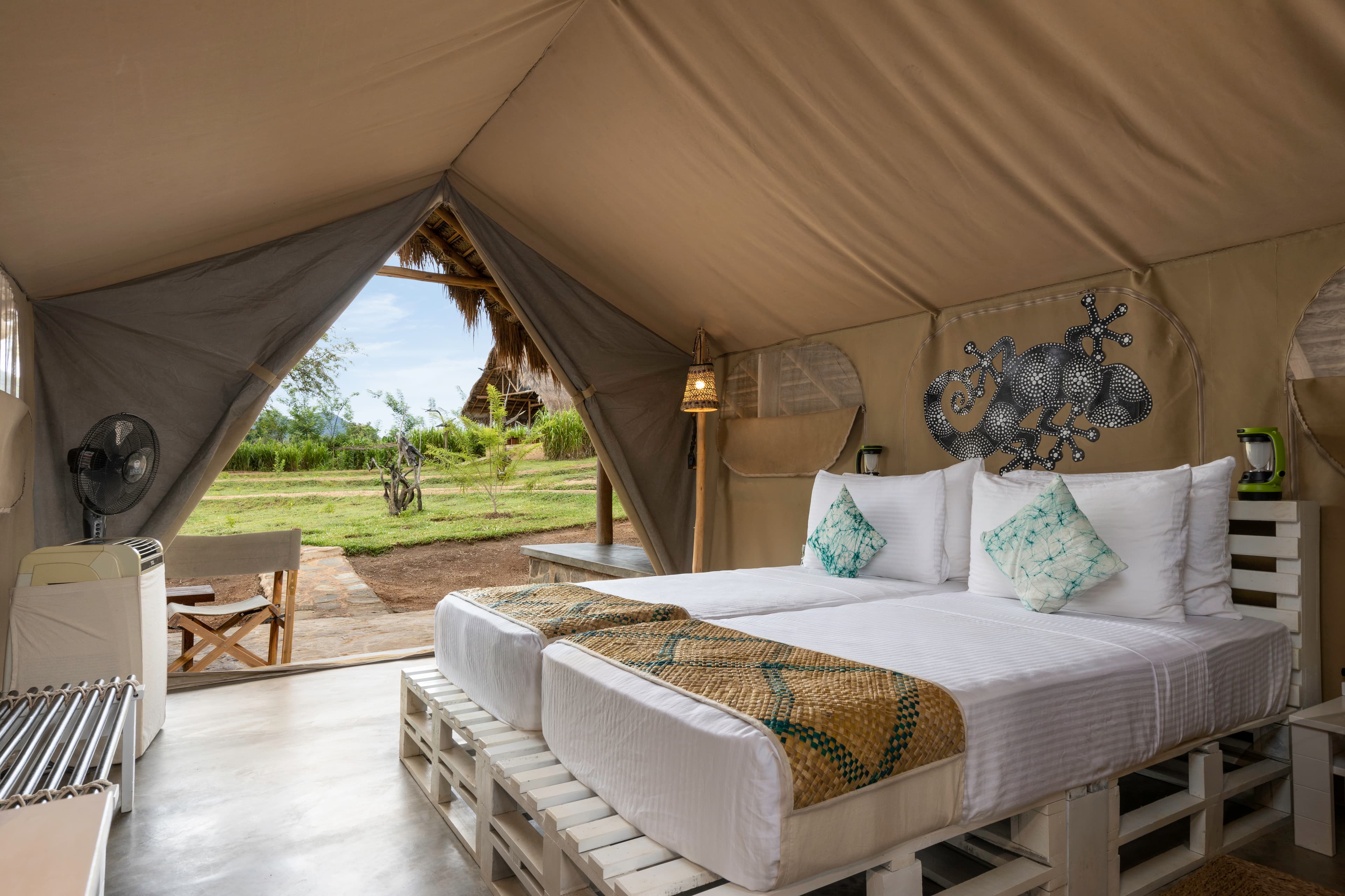 A tented stay close to nature